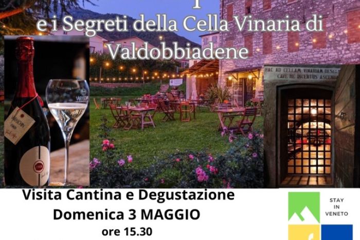 Domenica 3 MAGGIO ore 15.30: Cartizze Experience e I Segreti della Cella Vinaria