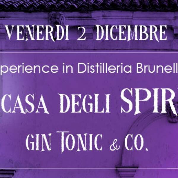 Venerdì 2 dicembre - La Casa degli Spirits - Gin & Co.